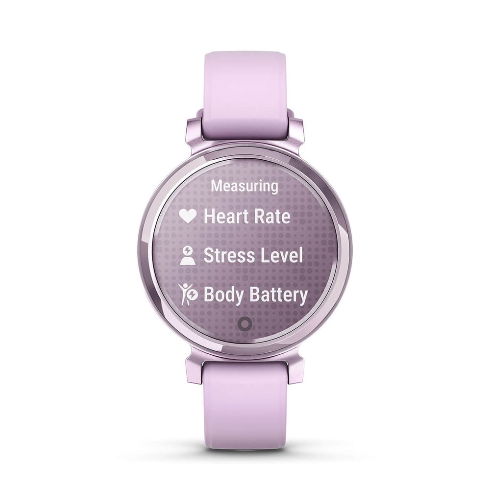 Garmin Lily 2 Metallic Lilac Bezel & Silicone Strap Watch 010-02839-01