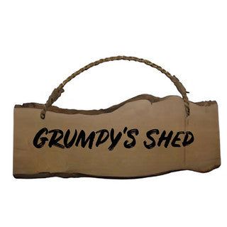 Grumpy's Shed Novelty Hanging Sign - BD-HGRD393