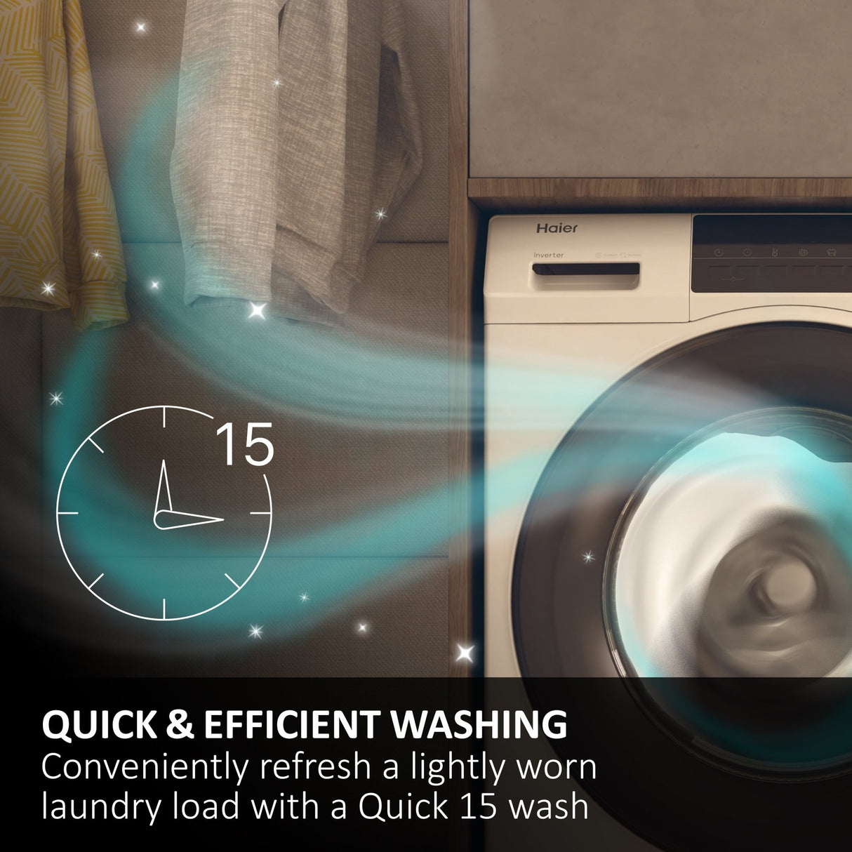 Haier I - Pro Series 7 Plus 10kg Washing Machine | HW100GB14979SUUK - WASHING MACHINE WASHER - Beattys of Loughrea