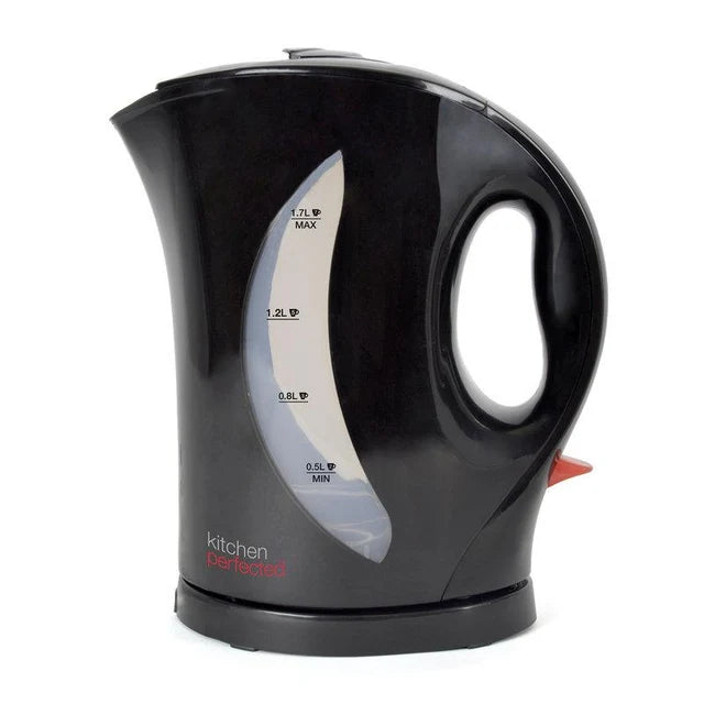 Lloytron Kitchen Perfected 2kW 1.7L Cordless Kettle – Black (E1524BK)