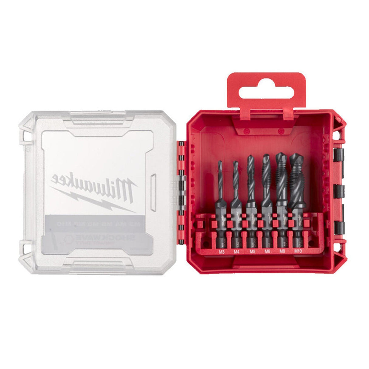 Milwaukee 4932498267 1/4" HSS - G Combi Drill Tap Set (6 Pieces) - MASONARY DRILL BITS - Beattys of Loughrea