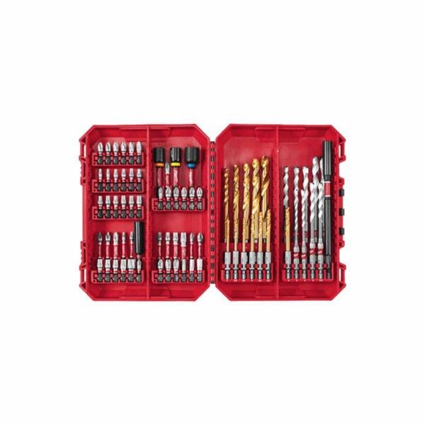 Milwaukee Gen 4 SHOCKWAVE 74pc Impact Duty Bit Set 4932501308 - SDS BITS - Beattys of Loughrea