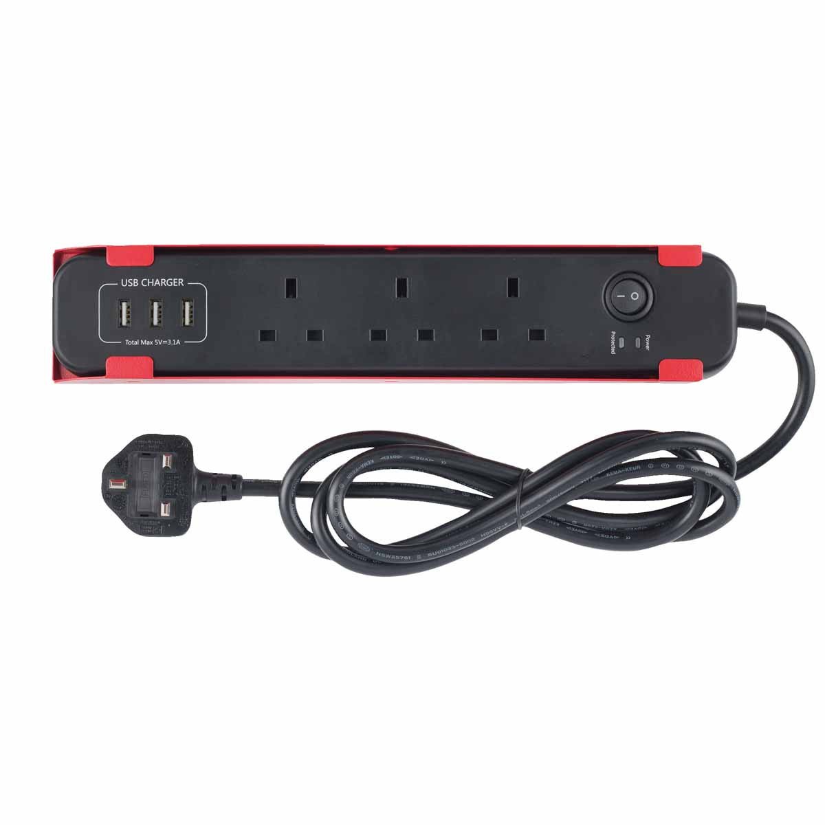 Milwaukee Magnetic Power Centre 3 pin UK Compatible - 4932498960 - BATTERIES - Beattys of Loughrea