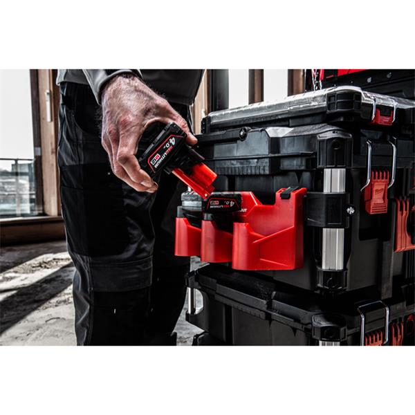Milwaukee PACKOUT Side Mount M12 Battery Rack 4932498646 - TOOL SETS/ SOCKET SETS - Beattys of Loughrea