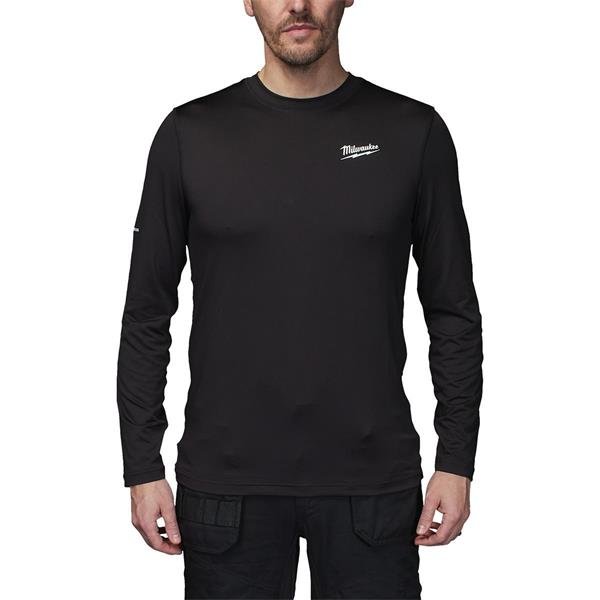 Milwaukee USB Rechargeable Heated WORKSKIN Base Layer Black XXL L4HBLB-301XXL 4933478463 - ADULT CLOTHING (NOT WORKWEAR) - Beattys of Loughrea