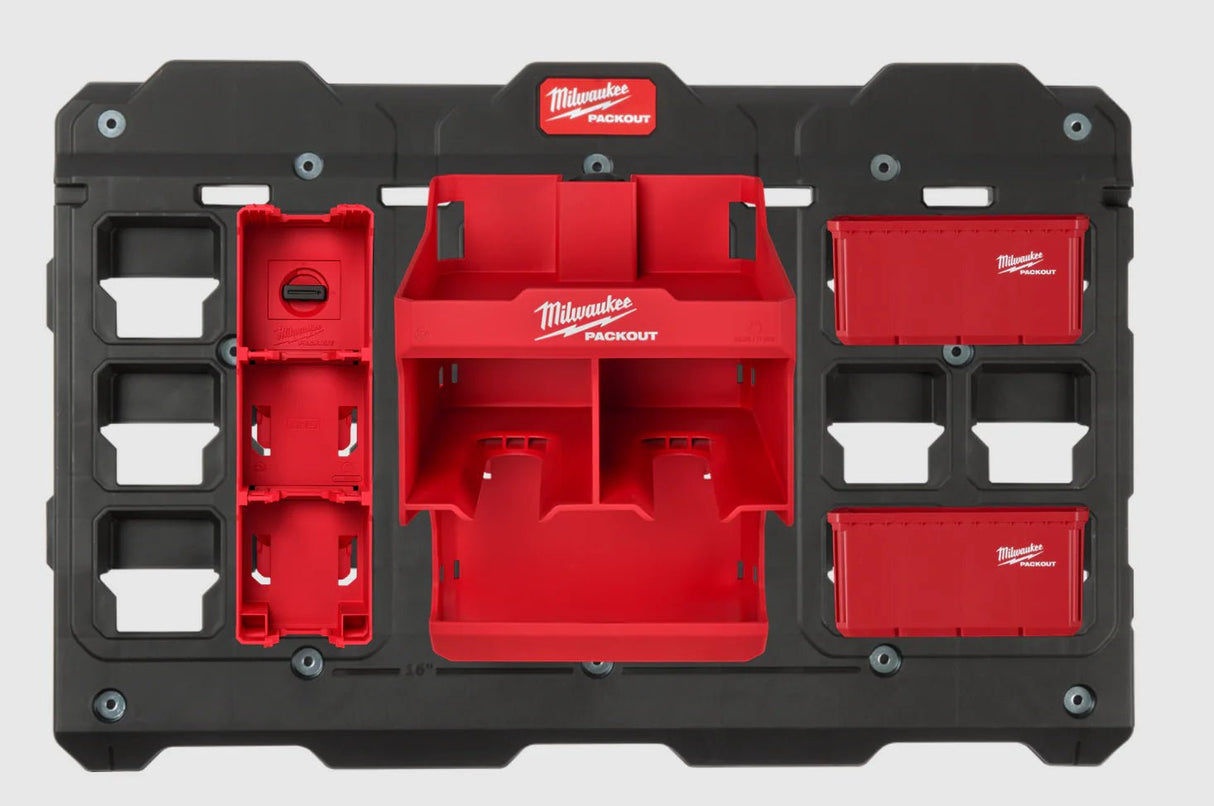 Milwaukee PACKOUT Storage Power Tool Starter Kit - 4932493620 - PVC STORAGE - TRUNK, LGE BOX , CART - Beattys of Loughrea