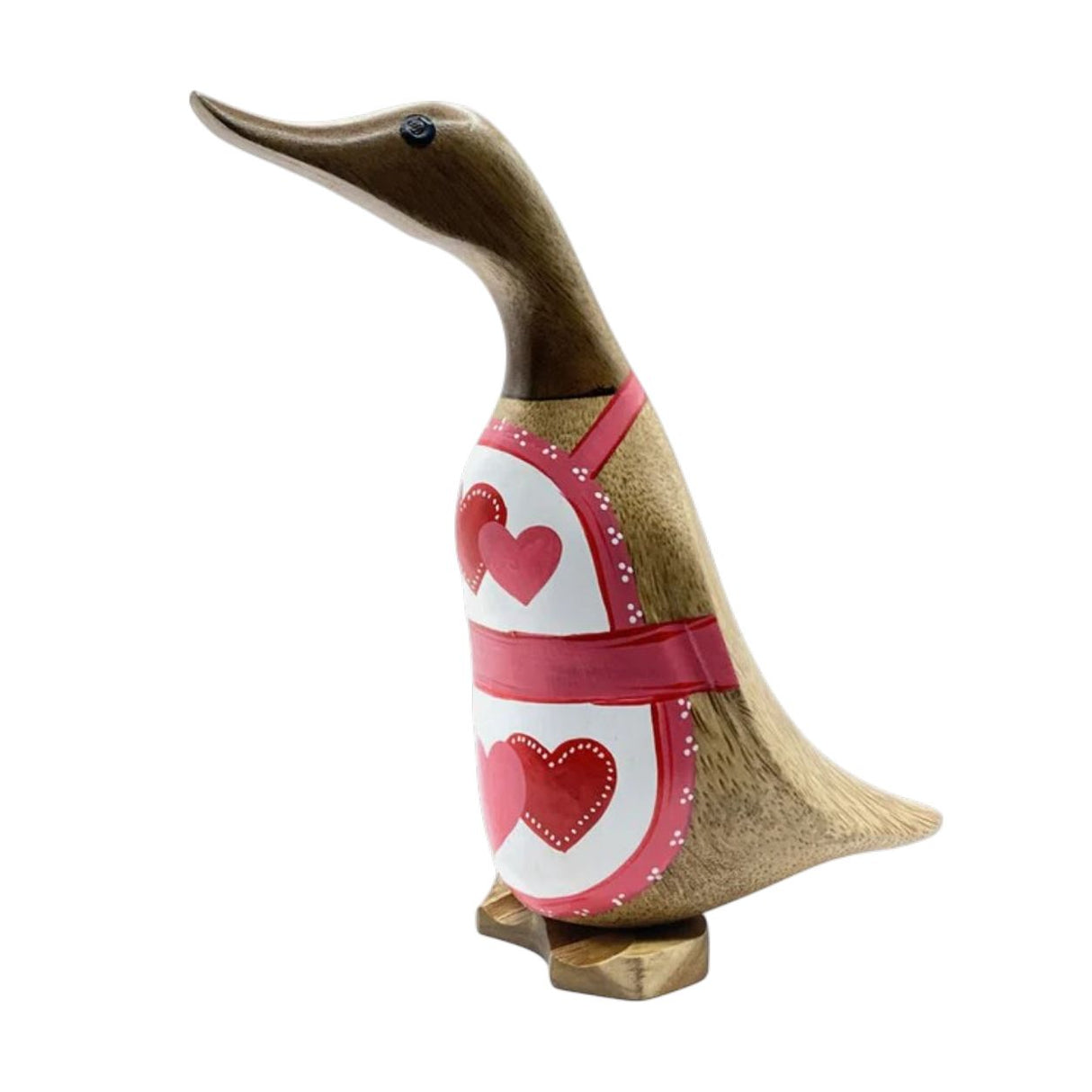 Mommy Duckling with Hearts Ornament - H20-21-MDB