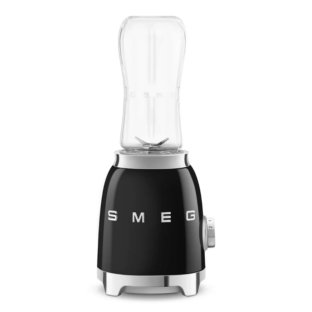 Smeg 50's Retro Compact Food Blender - Black | PBF01BLUK - LIQUIDISERS - Beattys of Loughrea