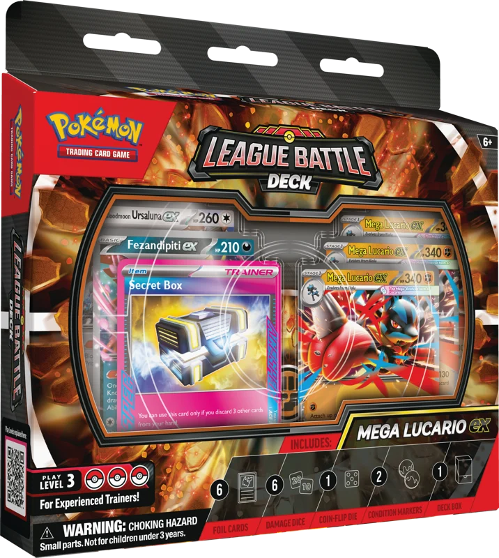 Pokémon TCG Mega Lucario ex League Battle Deck | POK1010360101