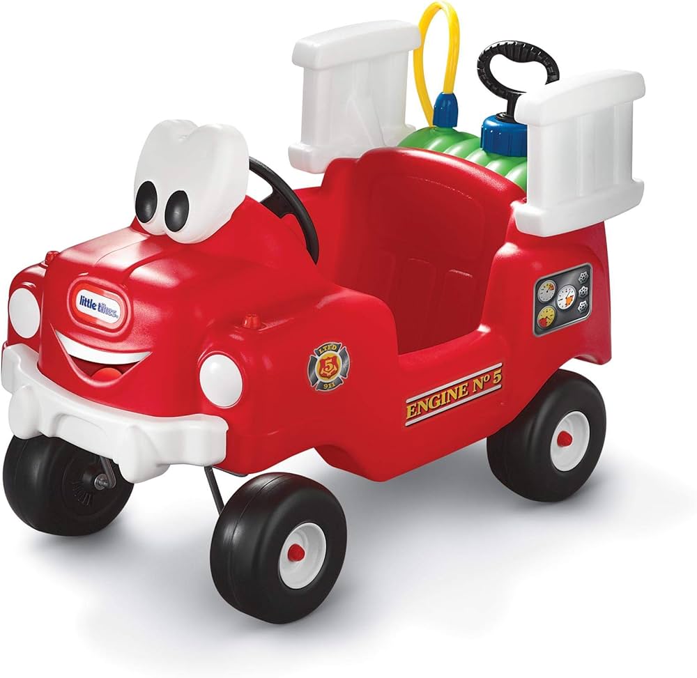 Little Tikes Spray & Rescue Fire Truck - 616129E13 - CARS/GARAGE/TRAINS - Beattys of Loughrea