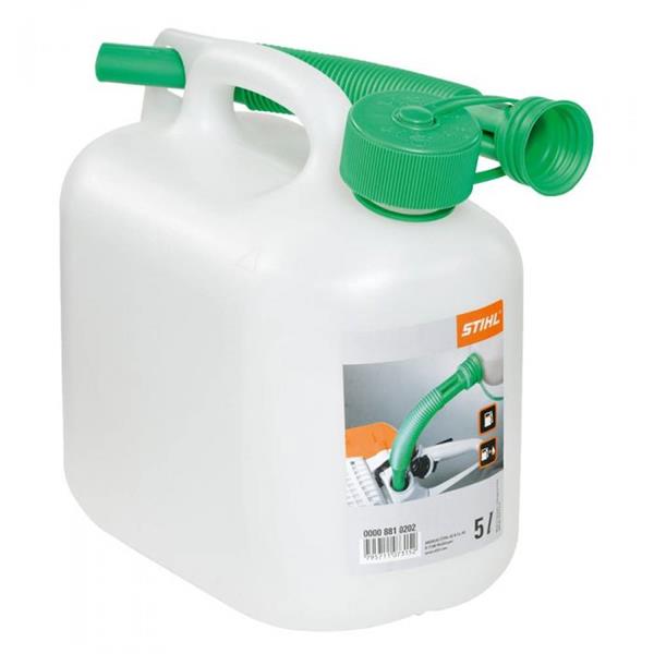Stihl 5 Litre Transparent Fuel Can - PETROL / JERRY CAN - Beattys of Loughrea