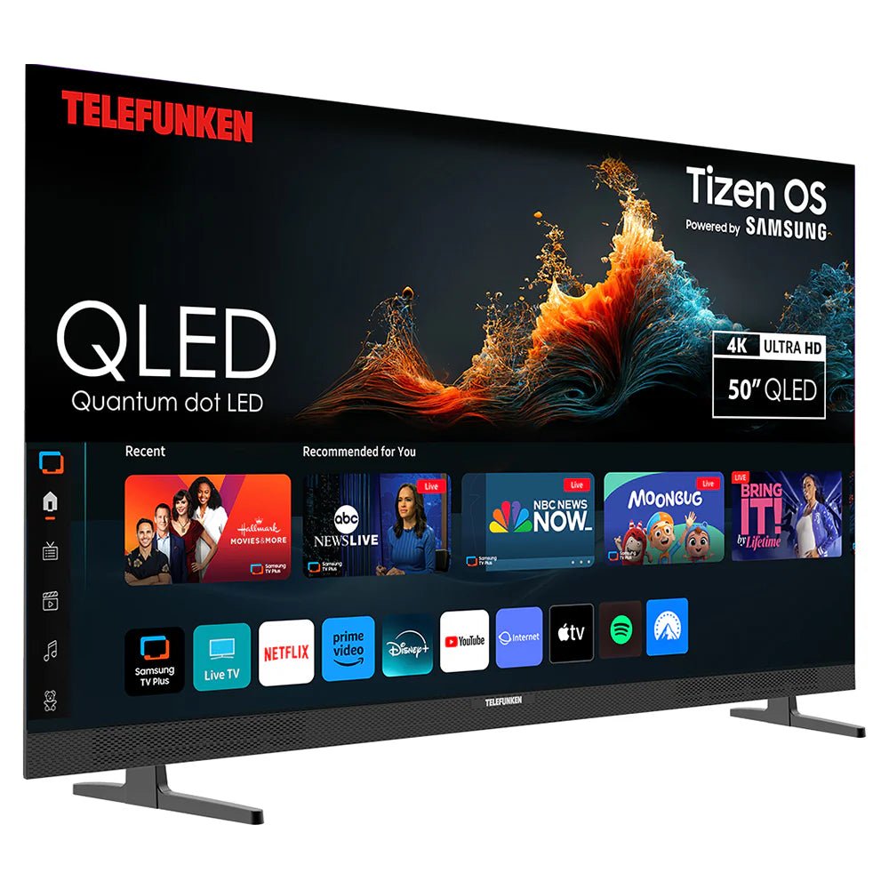Telefunken 50" N27-QLED-T50 QLED 4K Smart TV | N27-QLED-T50 - TV 29" (73CM +) - Beattys of Loughrea