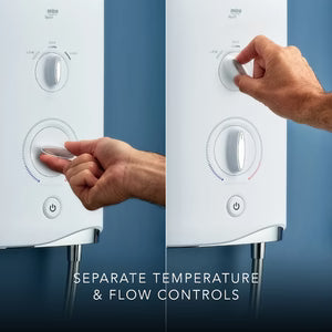 Douche électrique Mira Sport 9KW alimentée sur secteur BS2020