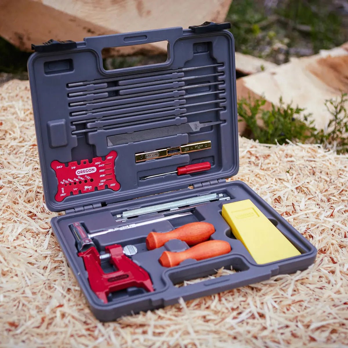 Oregon Chainsaw Chain Sharpening Kit With Hard Case - SP BAR & CHAIN - Beattys of Loughrea
