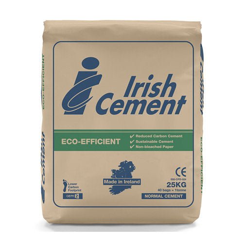 Irish Cement Eco-Efficient 25Kg - CEMENT - Beattys of Loughrea
