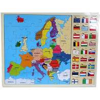 Europe Map & Flags Jigsaw Puzzle - JIGSAWS - Beattys of Loughrea