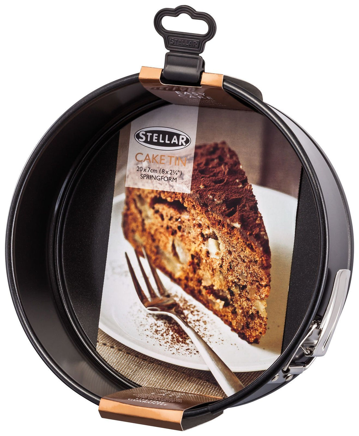 Stellar Bakeware, 8"/20cm Round Cake Tin, Springform, Non-Stick. Dishwasher safe. - BAKEWARE - Beattys of Loughrea