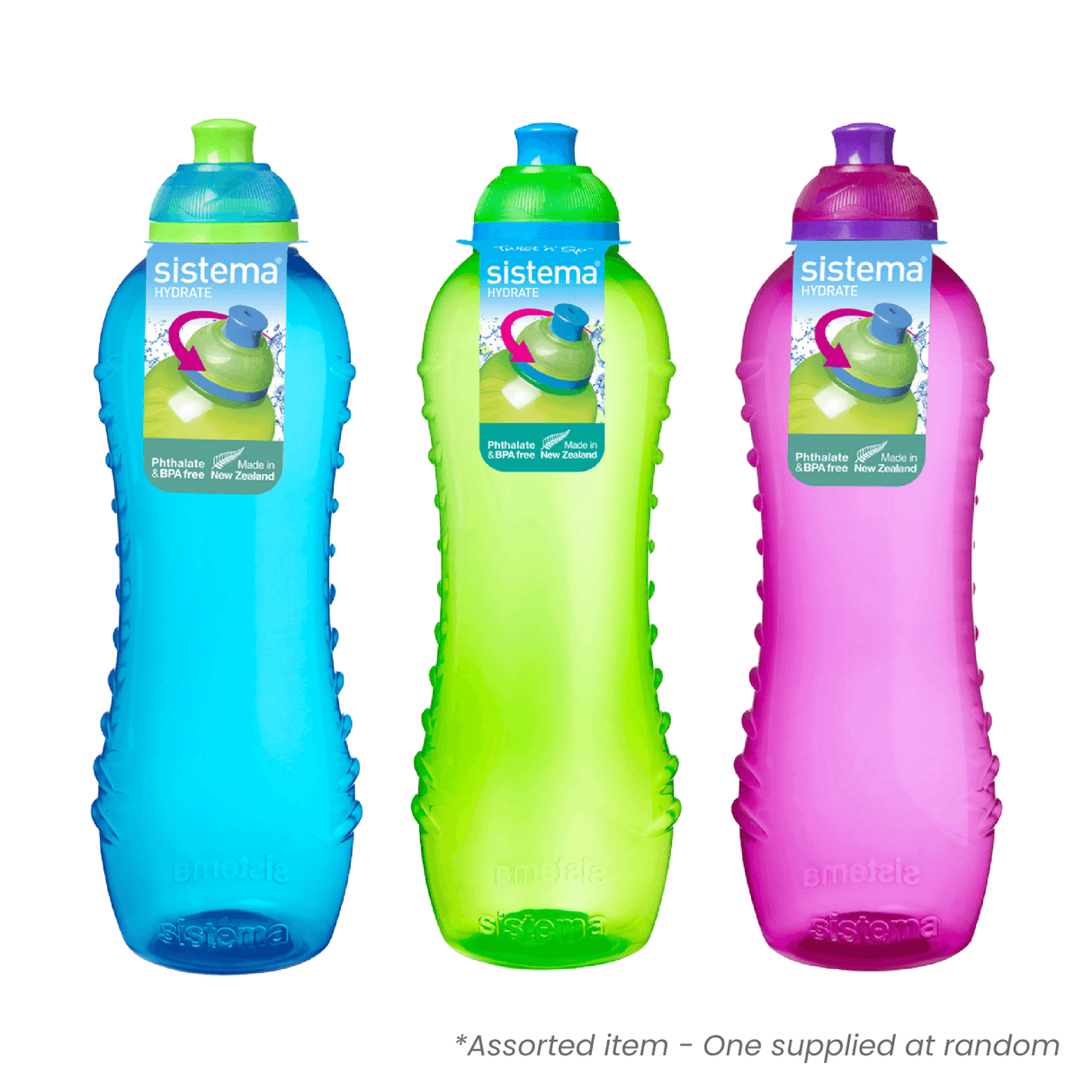 Sistema Squeeze Drinks Bottle - 460ml - PLASTICS - STORAGE LUNCH BOX BEAKER - Beattys of Loughrea