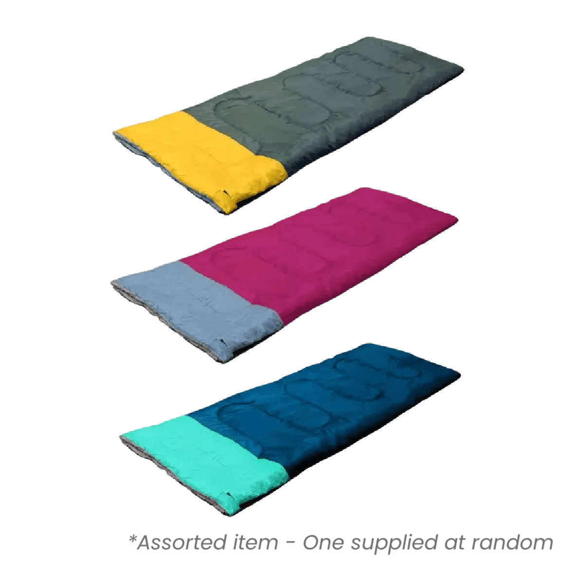 Camp Active Sleeping Bag 190 X 175cm - One Supplied* - AIR MATTRESS/SLEEP BAGS/READY BED - Beattys of Loughrea