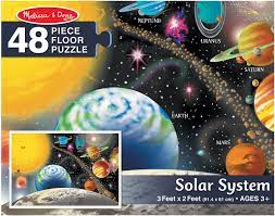 Melissa & Doug Solar System Floor 48 Pc Puzzle - JIGSAWS - Beattys of Loughrea