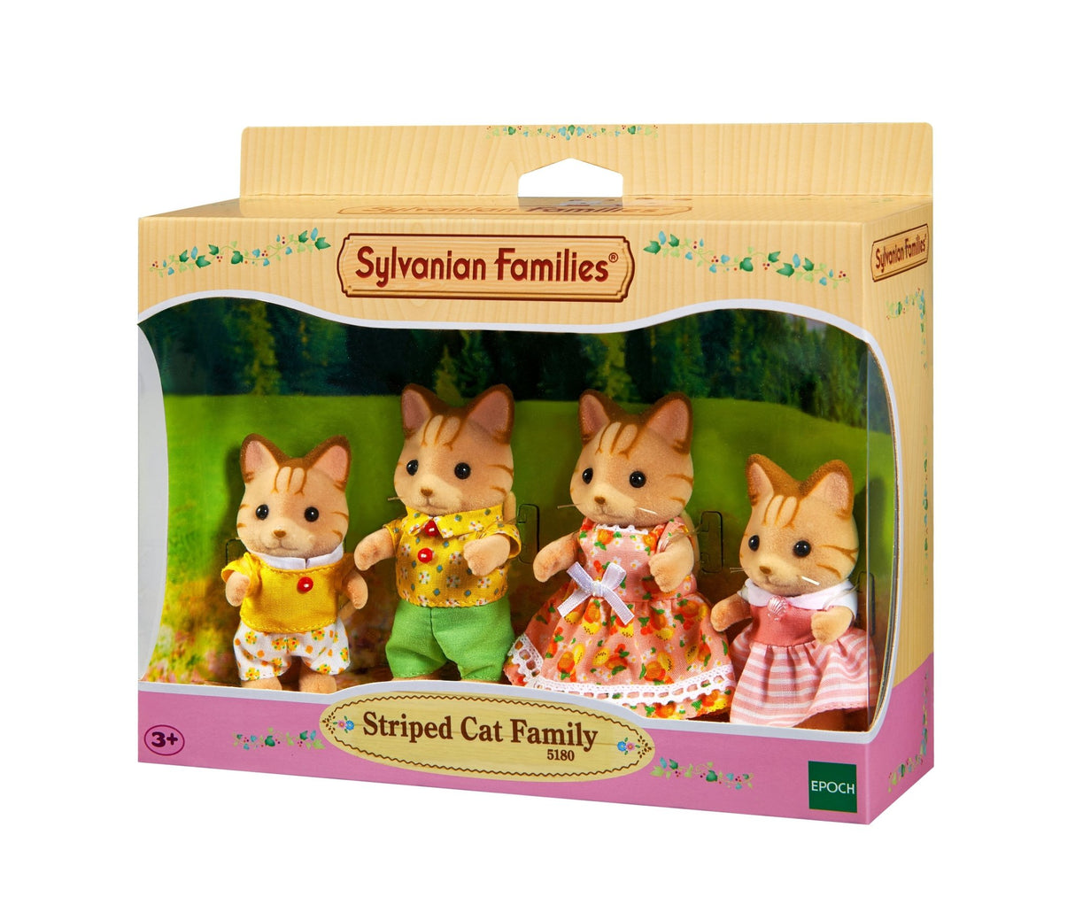 Sylvanian Families Striped Cat Family - SYLVANIAN / BEANIE BABIES - Beattys of Loughrea