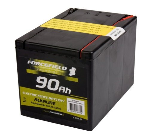 Forcefield 90 AH Alkaline Fencer Battery - FENCERS/BATTERIES - Beattys of Loughrea
