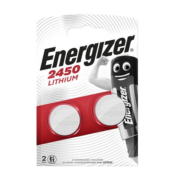 Energizer® Electronic Batteries 2 Pack – CR2450 - BATTERIES - Beattys of Loughrea