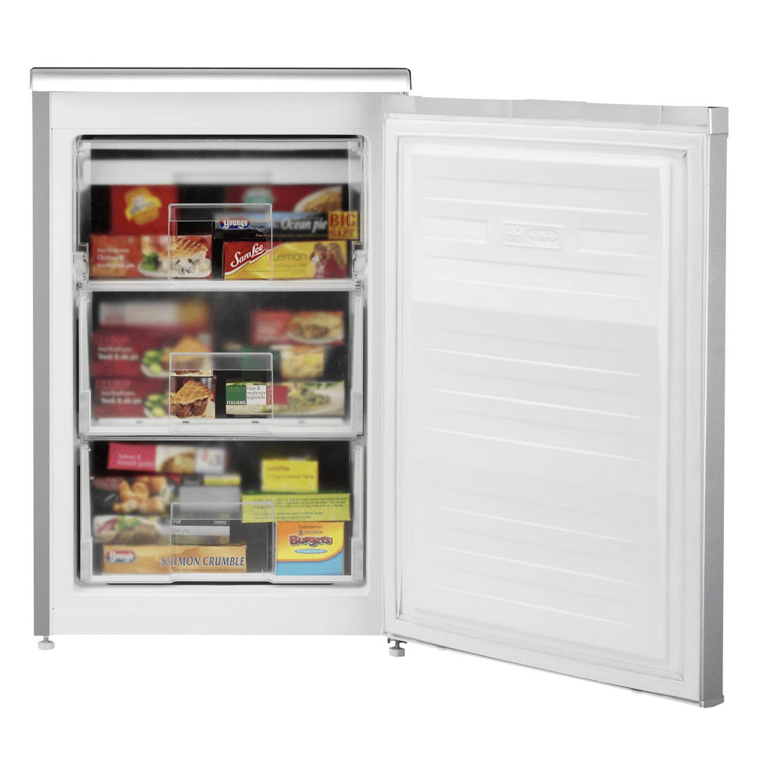 Beko Freestanding Under Counter Freezer | UF584APW - FREEZER SML U/COUNTER/ CHEST <150L - Beattys of Loughrea