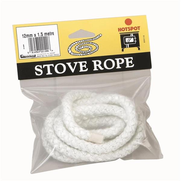 Hotspot Stove Glass Fibre Rope - 1.5mm 12mm - STANLEY PARTS/SPARES - Beattys of Loughrea
