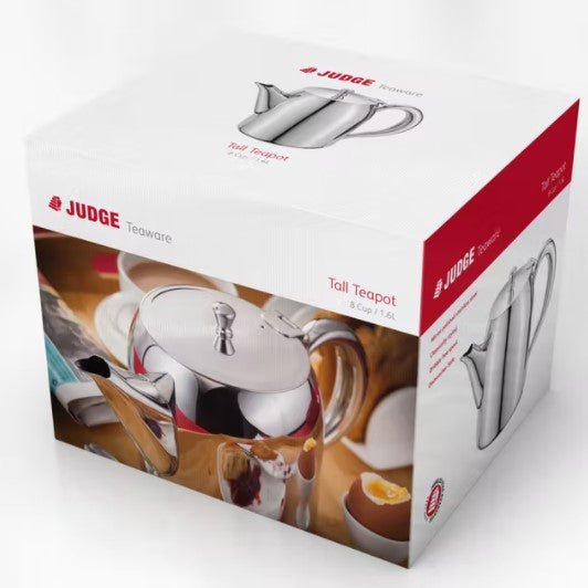 Judge Traditional Tall Teapot 8 Cup / 1.6L - S/S TEAPOT/JUG - Beattys of Loughrea