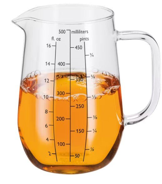 Stellar Glass Measuring Jug 500M SK108 - KITCHEN HAND TOOLS - Beattys of Loughrea