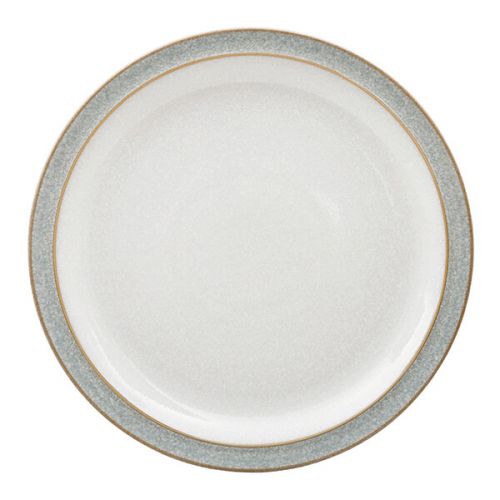 Denby Elements Light Grey Medium Plate - GENERAL LOOSE WARE - Beattys of Loughrea