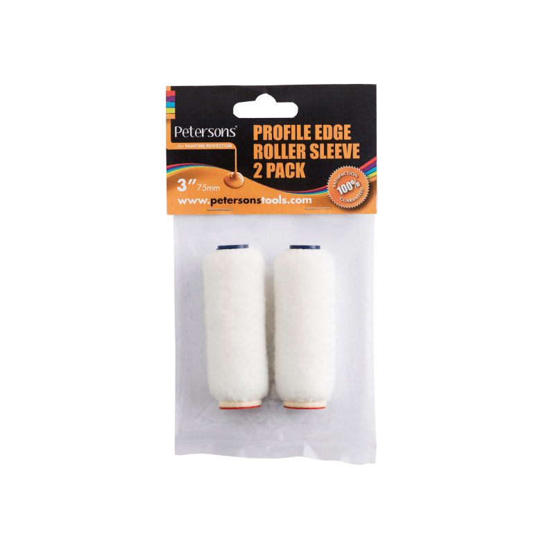Petersons Profile Edge Roller Sleeve 3 inch Twin Pack - ROLLERS/SLEEVES - Beattys of Loughrea
