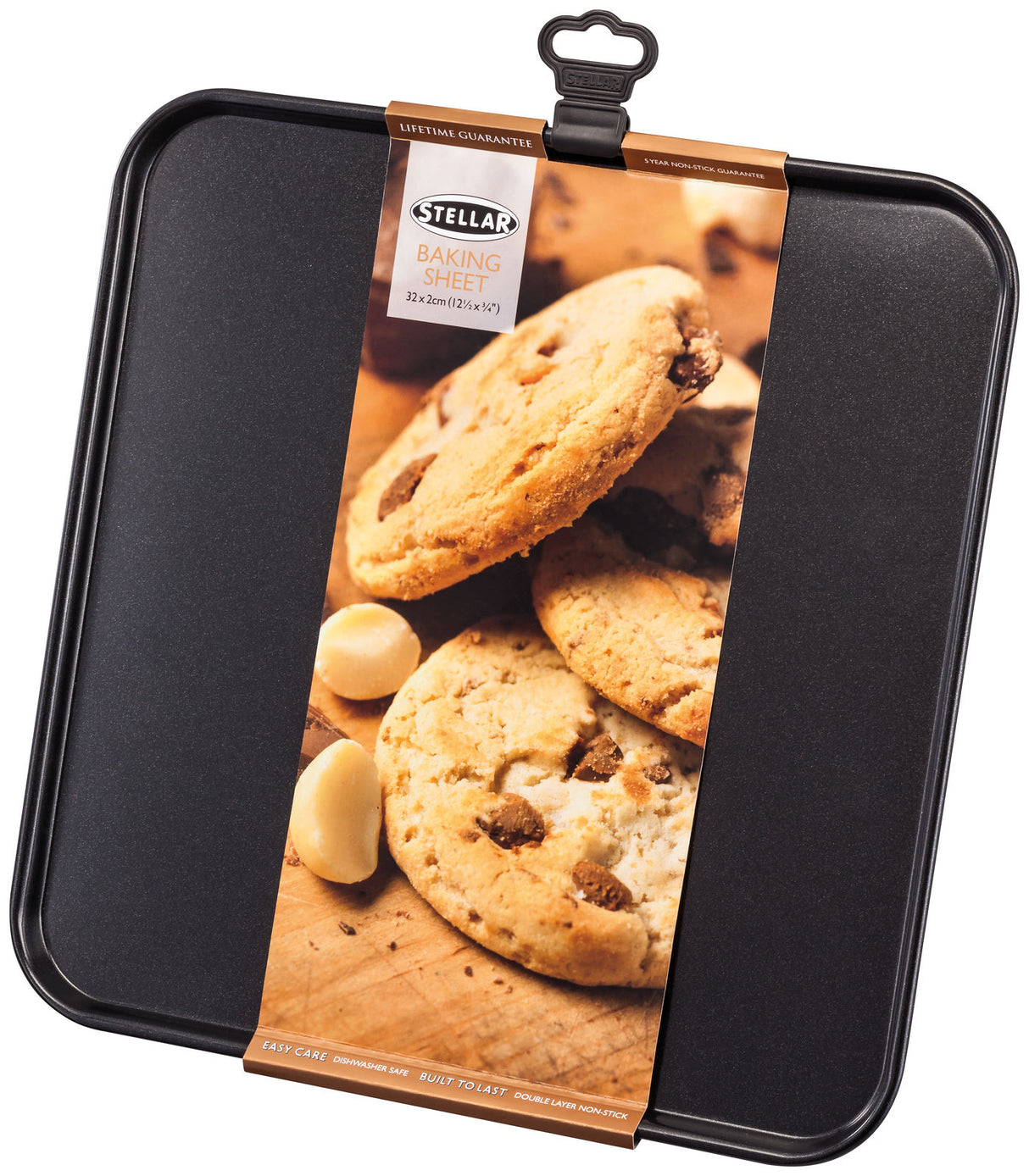 Stellar Bakeware, 32 x 32 x 2cm Baking Tray, Non-Stick. Dishwasher safe. - BAKEWARE - Beattys of Loughrea