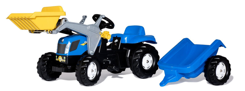 Rolly New Holland Kid Tractor With Loader & trailer - RIDE ON TRACTORS & ACCESSORIES - Beattys of Loughrea