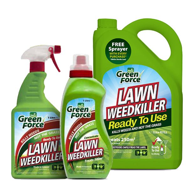 Greenforce 5L Rtu Lawn Weedkiller P2239 Hyg - WEEDKILLER - Beattys of Loughrea