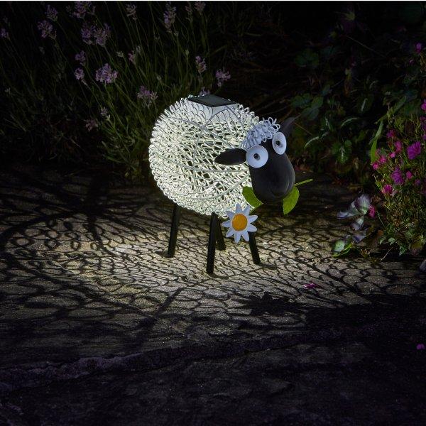 Solar Powered Silhouette Dolly Sheep - SOLAR / GARDEN ORNAMENTS - Beattys of Loughrea
