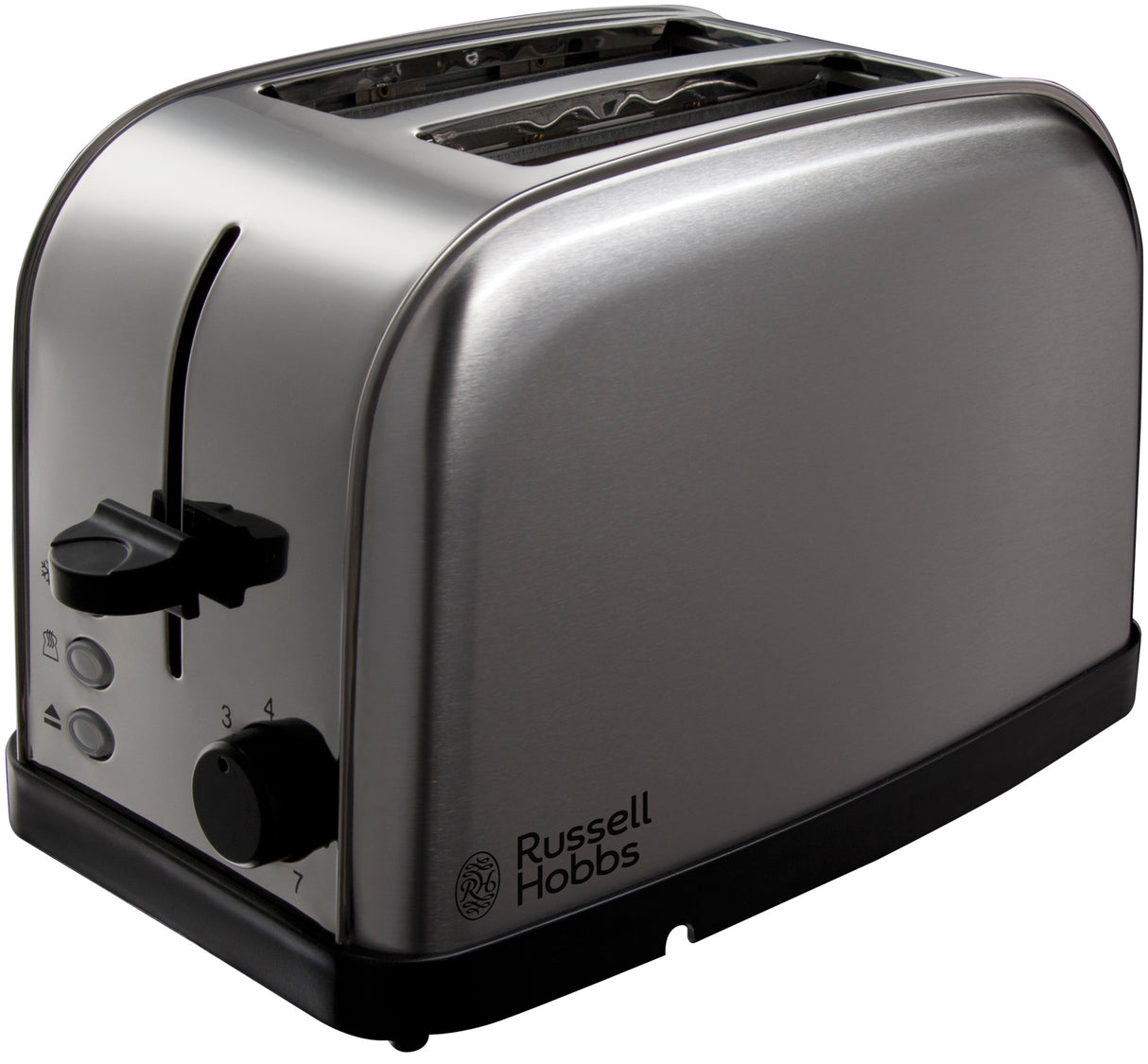 Russell Hobbs 18780 Futura 2Slice Toaster Stainless Steel - TOASTERS - Beattys of Loughrea