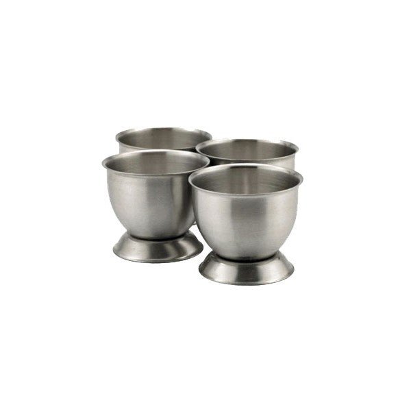 Steelex S/Steel Eggcups - Set of 4 Boxed - BAKEWARE - Beattys of Loughrea