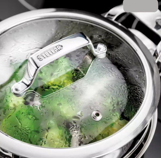 Stellar Steamers 20Cm 3 Tier Steamer Set Stm03 - COOKWARE - S/STEEL - Beattys of Loughrea