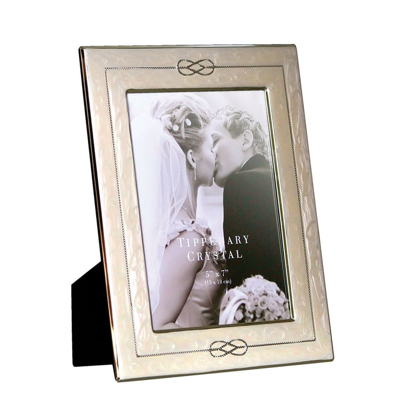 TIPPERARY CRYSTAL Infinity Wedding Frame 5 Inch X 7 Inch - PHOTO FRAMES - PLATED, GILT, STONE - Beattys of Loughrea