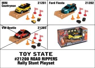 Rally Stunt Playset - CARS/GARAGE/TRAINS - Beattys of Loughrea
