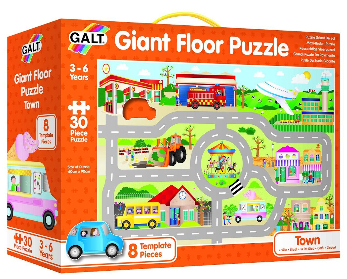 Galt Giant Floor Puzzle Town - ART & CRAFT/MAGIC/AIRFIX - Beattys of Loughrea