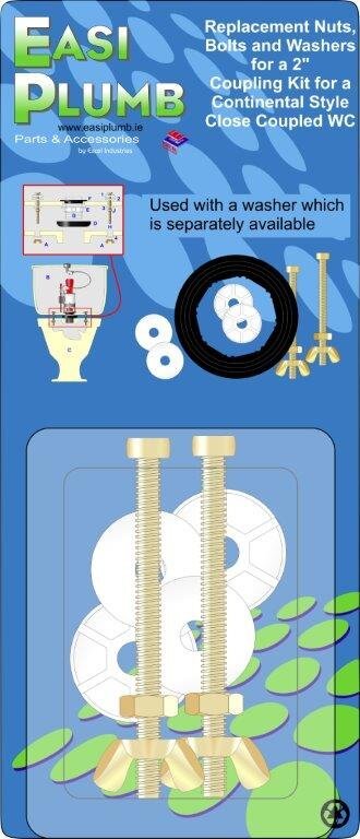 Easi Plumb- Replacement Bot for Close Coupler Cistern - LEVER HANDLES/ CISTERN FITTINGS - Beattys of Loughrea