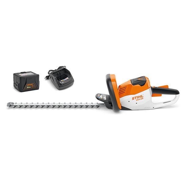 STIHL HSA56 Cordless Hedgetrimmer Set - 45cm Battery and Charger included - HEDGE TRIMMERS - Beattys of Loughrea