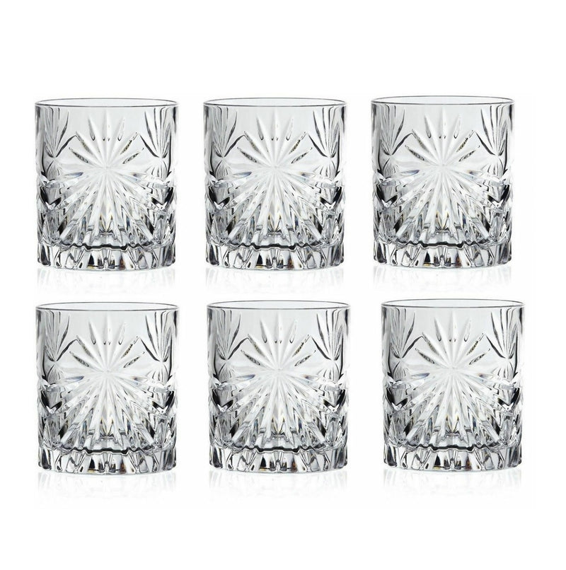 RCR Crystal Oasis Whiskey Tumblers Set of 6 - DRINKING GLASSES - Beattys of Loughrea