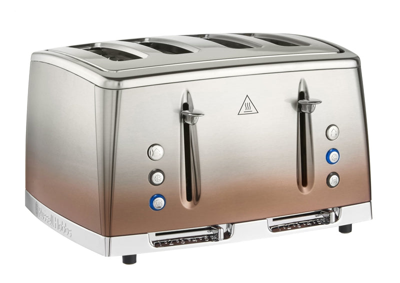 Russell Hobbs- 25143 I Eclipse 4 Slice Toaster Copper Sunset - TOASTERS - Beattys of Loughrea