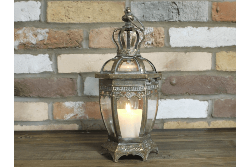 Decorative Lantern 34cm (Candle not incl.) - CANDLE HOLDERS / Lanterns - Beattys of Loughrea