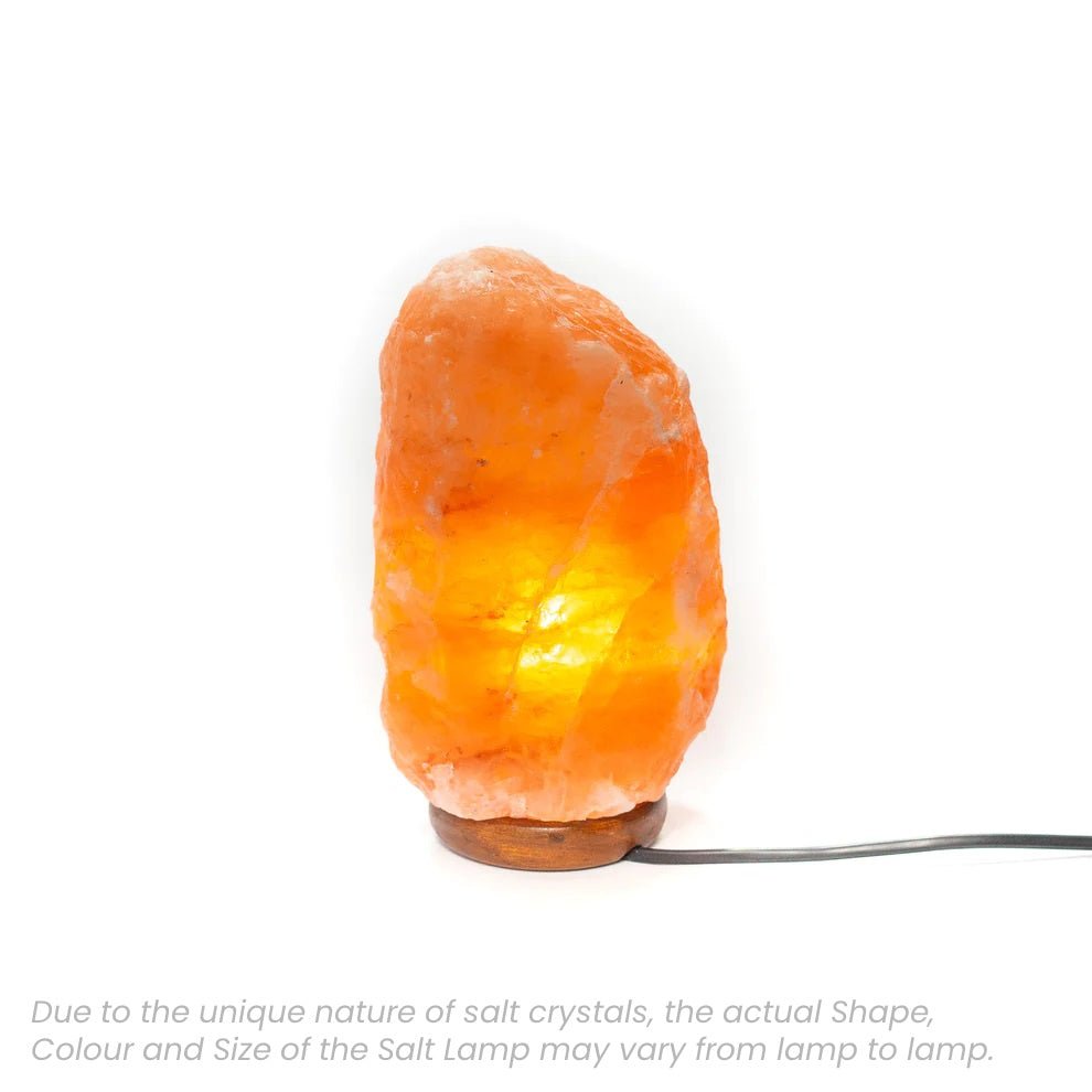 Heaven Spring Natural Salt Lamp 3-4kg - TABLE/BEDSIDE LAMPS - Beattys of Loughrea