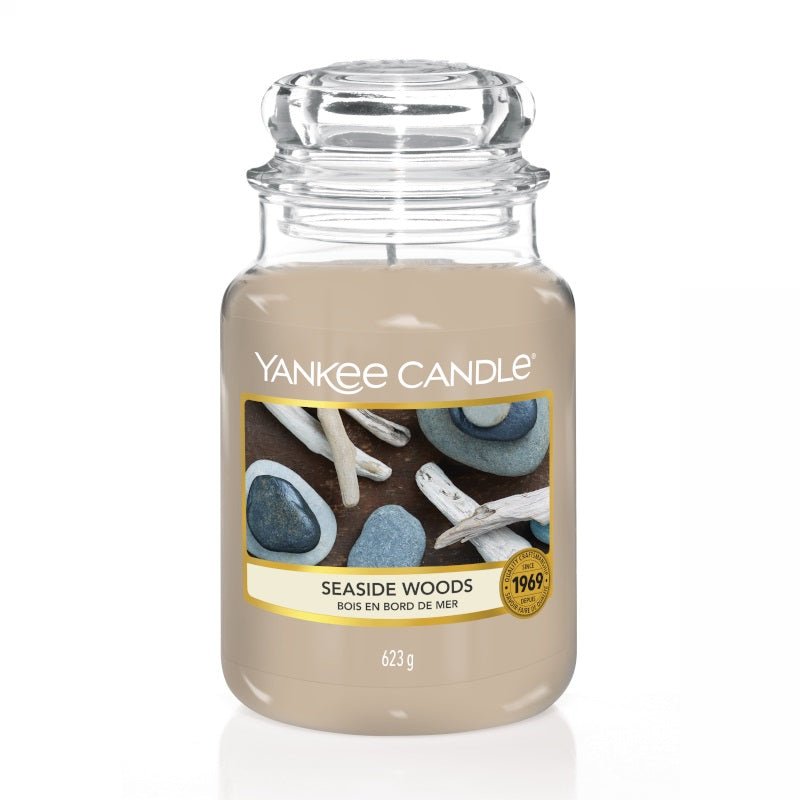 Seaside Woods Large Yankee Candle 623g - CANDLES - Beattys of Loughrea